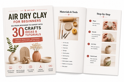 Air Dry Clay For Beginners – Beginner To Expert Fast