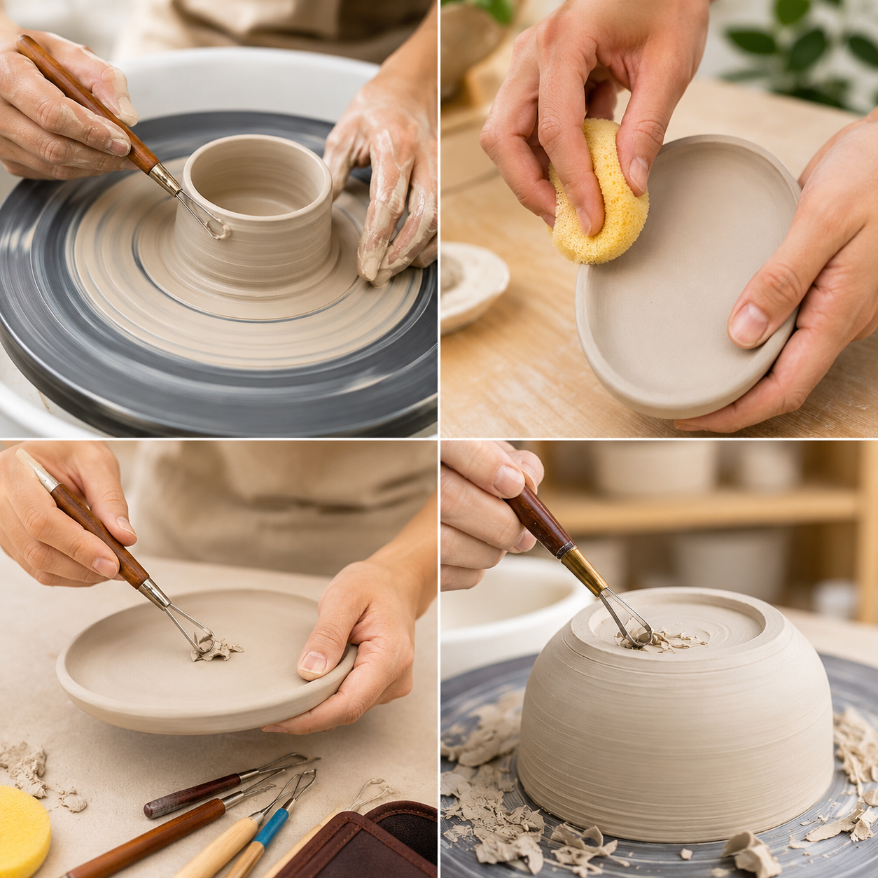 Professional Clay Sculpting & Pottery Tool Set